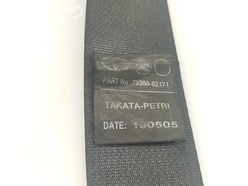 Rear right seatbelt TOYOTA COROLLA (_E12_) 1.4 D (NDE120_, NDE120R) | BP15401346I28 
