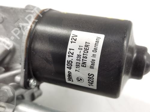 Front wiper motor BMW 1 (E81) 118 d | BP25437287M29 