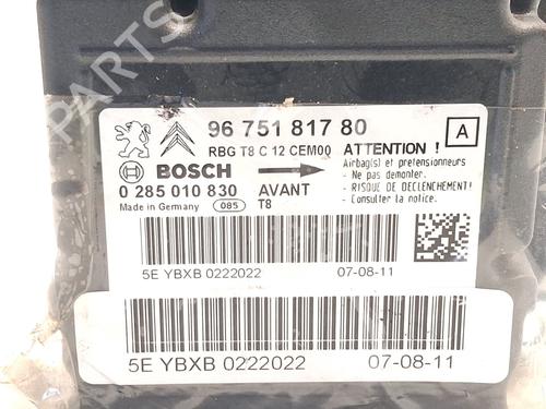 ECU airbags PEUGEOT 3008 I MPV (0U_) 2.0 HDi | BP29869821M53