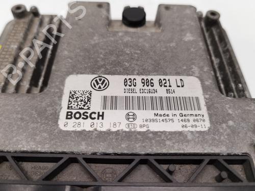 Engine control unit (ECU) SKODA OCTAVIA II (1Z3) 2.0 TDI | BP25904781M57 