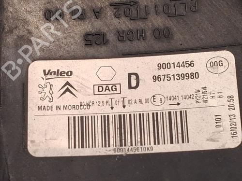 Right headlight CITROËN C-ELYSEE (DD_) 1.2 VTi 72 (DDHMY0) | BP29509623C29 