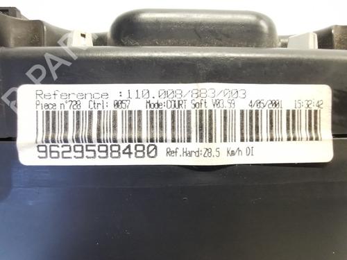 Instrument cluster PEUGEOT 607 (9D, 9U) 2.2 HDi | BP28125454C47 - Image 4