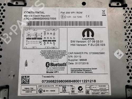 Radio CITROËN JUMPER II Van 2.0 BlueHDi 130 | BP25007207E6 