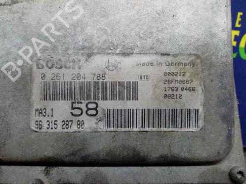 Engine control unit (ECU) CITROËN SAXO (S0, S1) 1.1 X, SX | BP8450401M57 