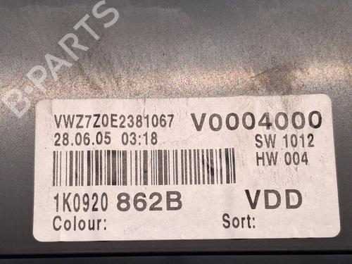 Instrument cluster VW GOLF V (1K1) 1.4 16V | BP29520192C47 