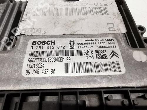 Engine control unit (ECU) PEUGEOT 207 (WA_, WC_) 1.6 HDi | BP29270598M57 