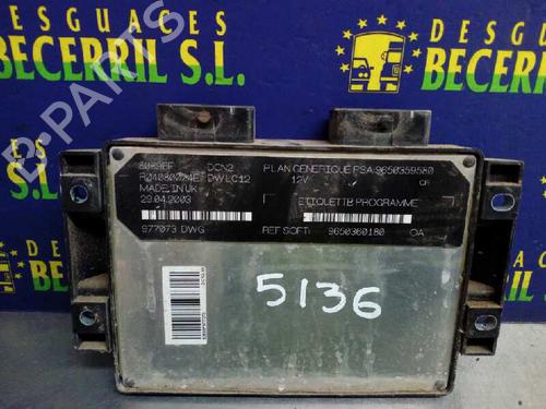 Engine control unit (ECU) CITROËN C15 Estate [1987-2000]null 9650359580 | 9650360180