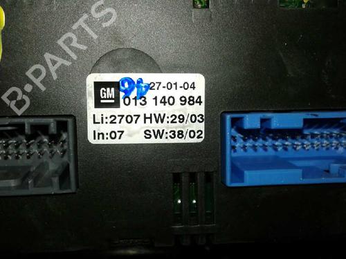 Climate control OPEL ZAFIRA A MPV (T98) 2.0 DTI 16V (F75) | BP8431671I5 