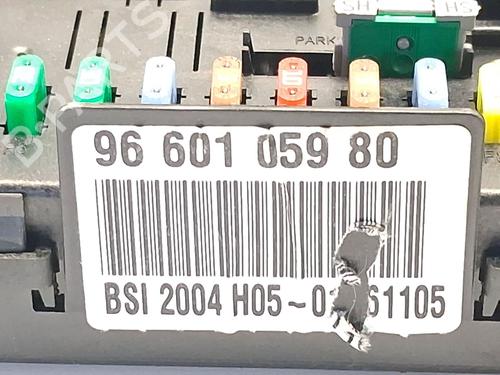 Fuse box PEUGEOT 307 (3A/C) 1.6 16V | BP30122740E1