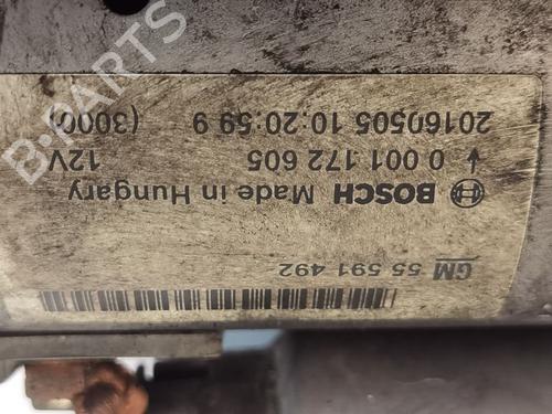 Startmotor OPEL CORSA E (X15) 1.3 CDTI (08, 68) | BP36165538M8 - Image 4