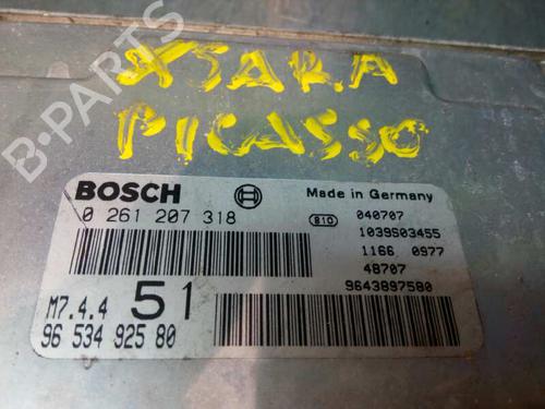 Engine control unit (ECU) CITROËN XSARA PICASSO (N68) 1.6 | BP13708659M57 
