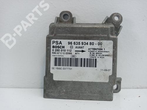 Used ECU airbags ECU airbags PEUGEOT 207 (WA_, WC_) 1.4 HDi (68 hp) 9291300 9291300