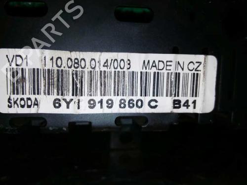 Instrument cluster SKODA FABIA I (6Y2)  | BP8427246C47 