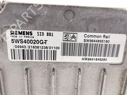 Engine control unit (ECU) PEUGEOT 307 (3A/C) 2.0 HDi 90 | BP33042189M57 - Image 2