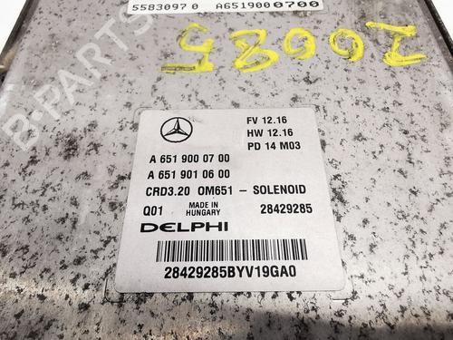 Engine control unit (ECU) MERCEDES-BENZ SPRINTER 3-t Van (B906) 210 CDI (906.611, 906.613) | BP37468183M57 - Image 2