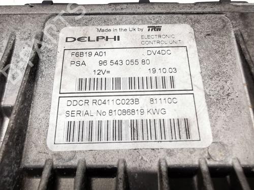 Engine control unit (ECU) CITROËN C3 I (FC_, FN_) 1.4 16V HDi | BP29505583M57 