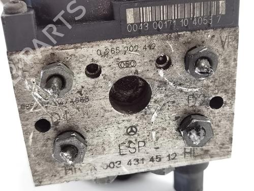 ABS pump MERCEDES-BENZ A-CLASS (W168)  | BP13891186M43 