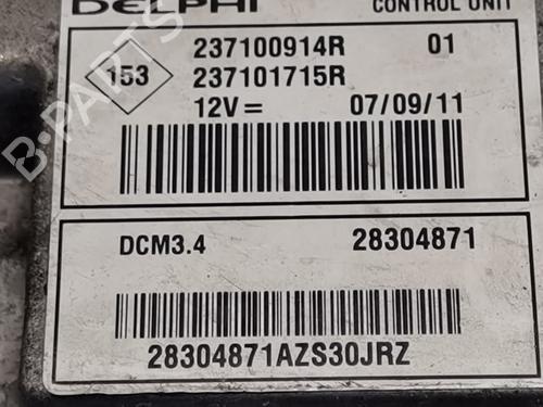Engine control unit (ECU) RENAULT MEGANE III Hatchback (BZ0/1_, B3_) 1.5 dCi (BZ0C) | BP39412586M57 - Image 3