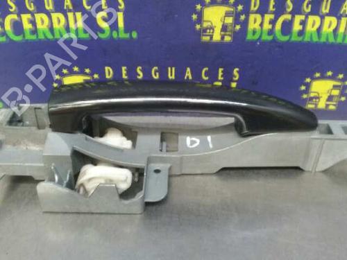 Used Front left exterior door handle PEUGEOT 407 (6D_) 2.0 (6DRFNB, 6DRFNE) (136 hp) 8435681