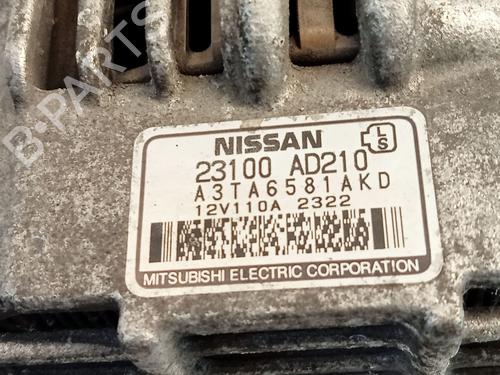 Alternator NISSAN PRIMERA Hatchback (P12) 2.2 Di | BP27725787M7 
