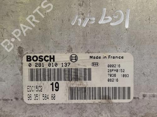 Engine control unit (ECU) CITROËN XSARA PICASSO (N68) 2.0 HDi | BP15840825M57 