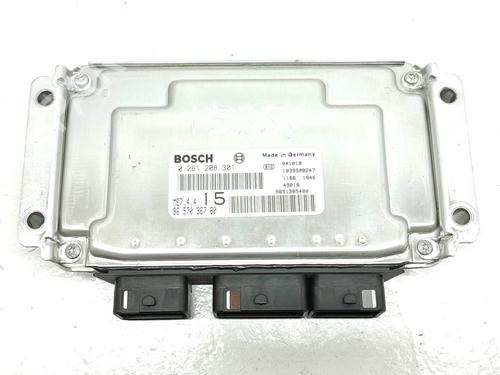 Used Engine control unit (ECU) PEUGEOT 307 CC (3B) 1.6 16V (110 hp) 10973566