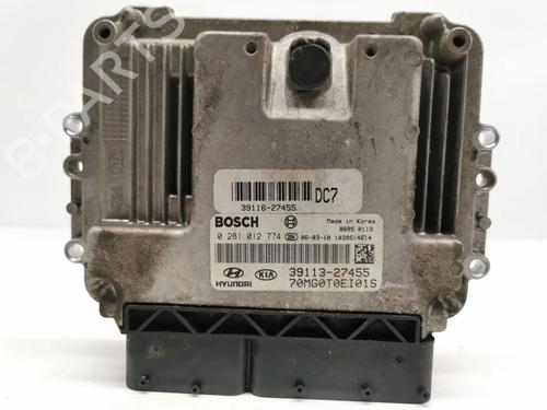 Used Engine control unit (ECU) KIA MAGENTIS II (MG) 2.0 CRDi (140 hp) 8680190
