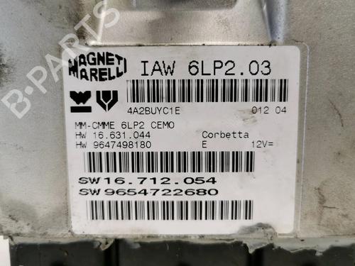 Engine control unit (ECU) PEUGEOT 206 Hatchback (2A/C) 1.4 16V | BP11759348M57 
