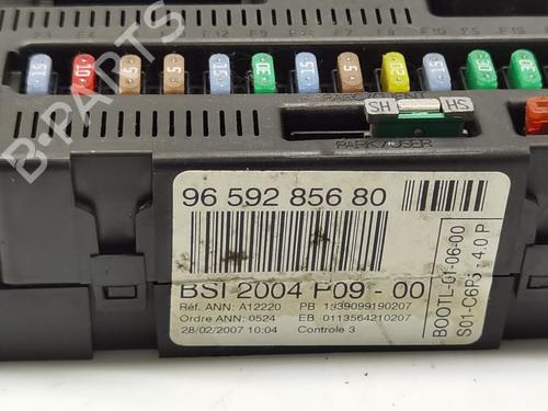 Fuse box CITROËN C4 Coupe (LA_) | BP30551707E1
