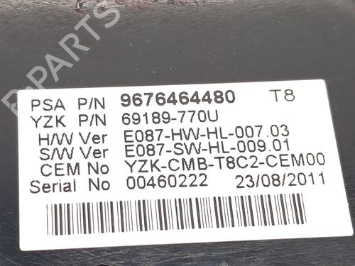 Instrument cluster PEUGEOT 3008 I MPV (0U_) 2.0 HDi | BP29869823C47 