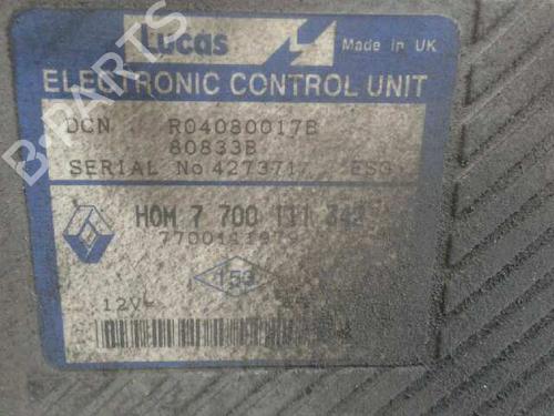Engine control unit (ECU) RENAULT MEGANE Scenic (JA0/1_) 1.9 D (JA0J) | BP8454808M57 