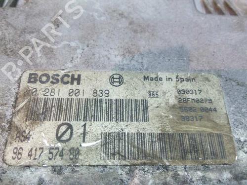 Engine control unit (ECU) CITROËN SAXO (S0, S1) 1.5 D | BP8431447M57 