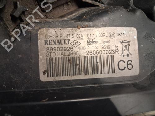 Left headlight RENAULT SCÉNIC III (JZ0/1_) 1.5 dCi | BP29814241C28