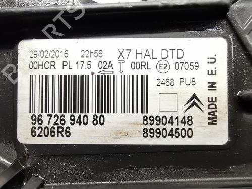 Right headlight CITROËN C5 III (RD_) 2.0 HDi (RDRHD8, RDRHDJ, RDRHR8, RDRHRJ) | BP33403530C29 - Image 2