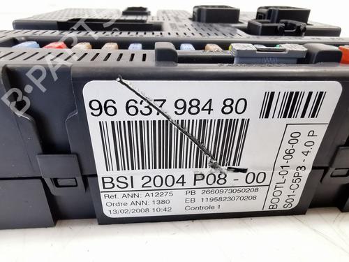 Electronic module CITROËN C4 I (LC_) 1.6 16V | BP37665520M83 - Image 3