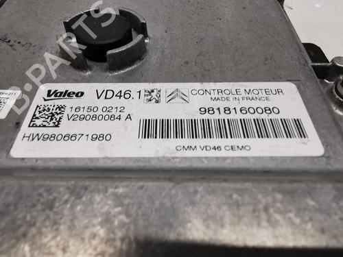 Engine control unit (ECU) PEUGEOT 3008 II SUV (MC_, MR_, MJ_, M4_) 1.2 THP/ PureTech 130 (MRHNSM, MRHNSU, MRHNSJ, MRHNYW,... | BP29736277M57 