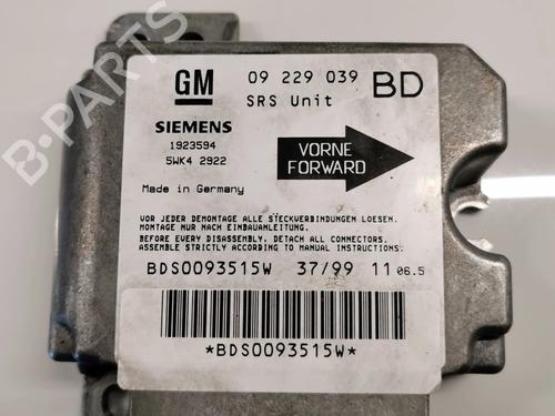 ECU airbags OPEL VECTRA B (J96)  | BP11197948M53 