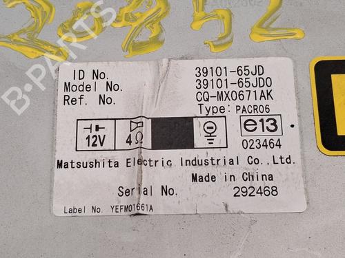 Radio SUZUKI GRAND VITARA II (JT, TE, TD) 1.9 DDiS All-wheel Drive (JT419, TD44, JB419WD, JB419XD,... | BP29424598E6 