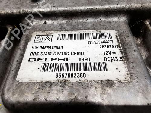 Engine control unit (ECU) PEUGEOT 807 (EB_) 2.0 HDi | BP29596181M57