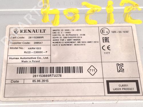 Radio DACIA LOGAN MCV II 1.5 dCi | BP29866451E6