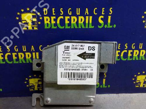 Centralita airbag OPEL CORSA C (X01) 1.2 (F08, F68) (75 hp) 24417007DS | 342853160