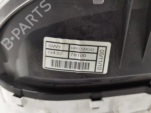 Instrument cluster HONDA CR-V III (RE_)  | BP16353614C47 