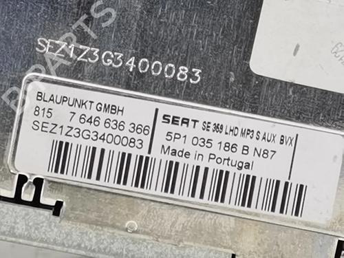 Radio SEAT ALTEA (5P1)  | BP12327905E6 