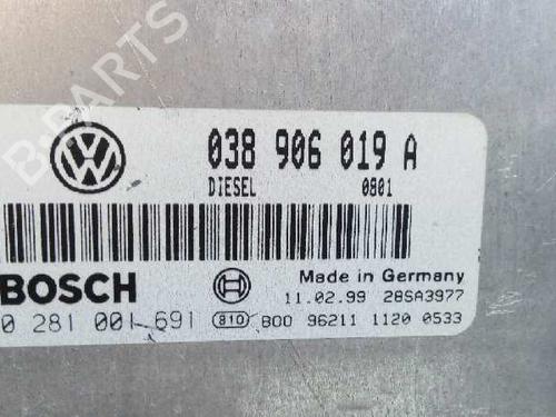 Engine control unit (ECU) VW PASSAT B5 (3B2) 1.9 TDI | BP8475760M57 