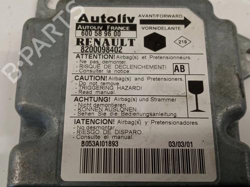 ECU airbags RENAULT KANGOO (KC0/1_) D 65 1.9 (KC0E, KC02, KC0J, KC0N) | BP11144444M53 