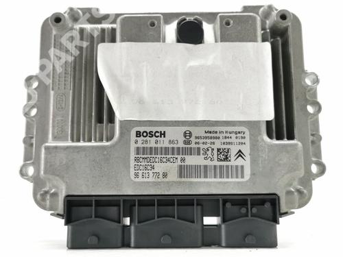 Used Engine control unit (ECU) Engine control unit (ECU) CITROËN C4 Coupe (LA_) 1.6 HDi (90 hp) 10284945 10284945