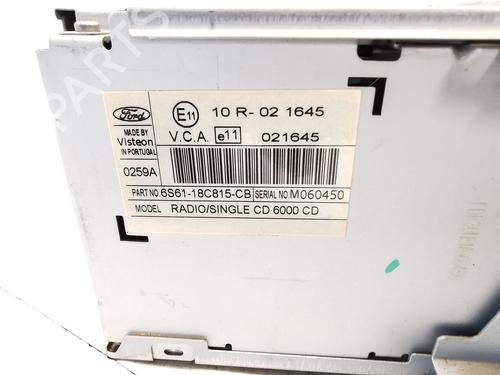 Radio FORD FIESTA V (JH_, JD_) 1.4 TDCi | BP29920995E6