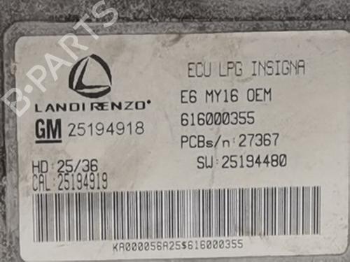 Engine control unit (ECU) OPEL INSIGNIA A (G09) 1.4 (68) | BP39246124M57 - Image 3