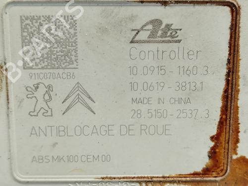 Pompe ABS CITROËN C3 II (SC_) 1.4 HDi 70 (SC8HZC, SC8HR0, SC8HP4) | BP30884941M43