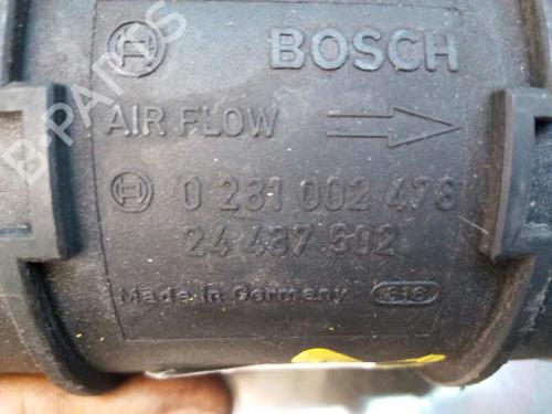 Mass air flow sensor OPEL ZAFIRA A MPV (T98) 2.0 DTI 16V (F75) | BP8431663M95 